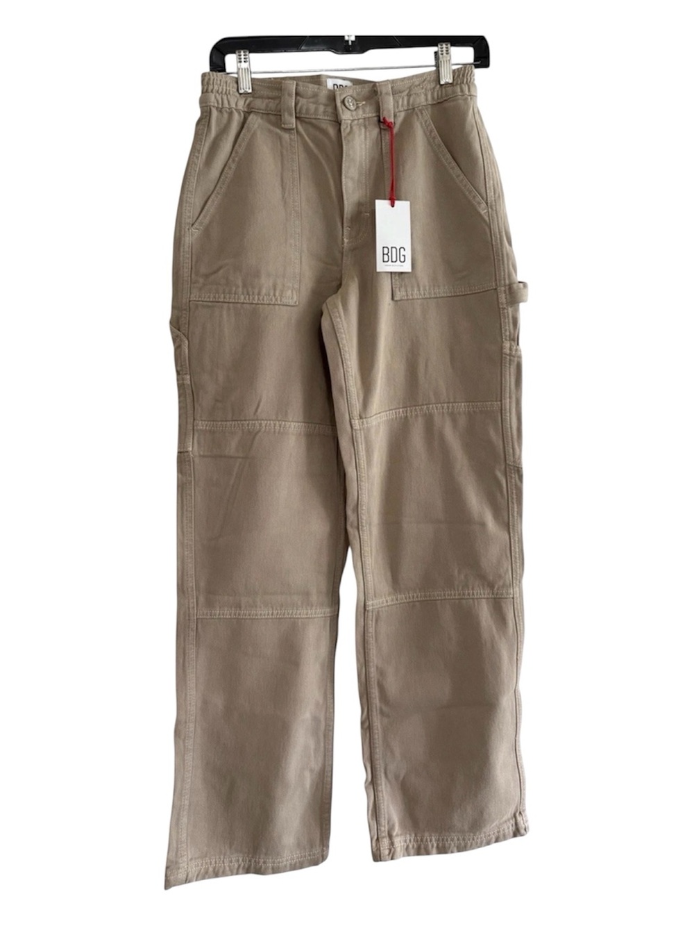 BDG Men's Cargo Pants in Beige/Tan